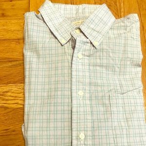 Light blue plaid shirt